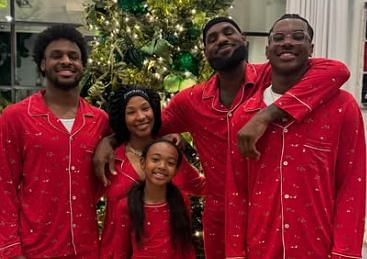 Bronny James Parents